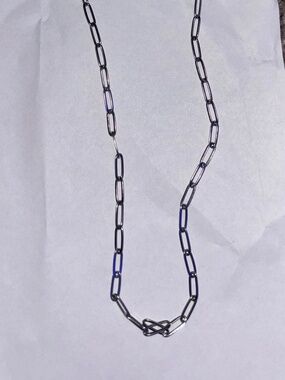 Sliver chain necklace